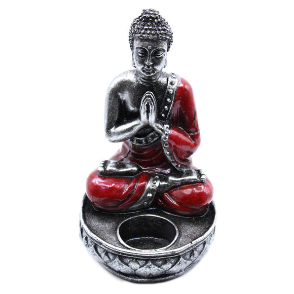 Buddha küünlaalusega 12,5x11x22cm