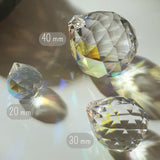 Päikesepüüdja - feng shui vikerkaarekristall Ø 3cm