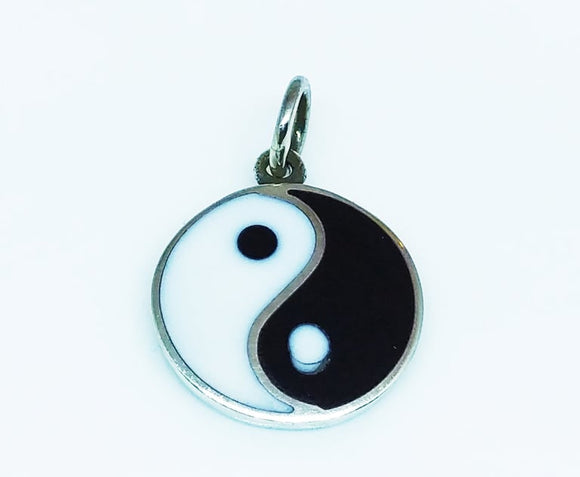 Yin Yang hõberipats 2,8 cm