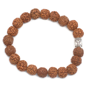 Rudraksha Buddha mala käevõru