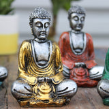 Hõbedane Buddha ~10x6x4cm - erinevad värvid