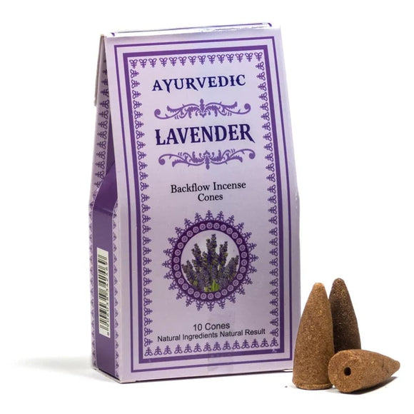 Ayurvedic` Lavendel tagasivoolu koonusviiruk