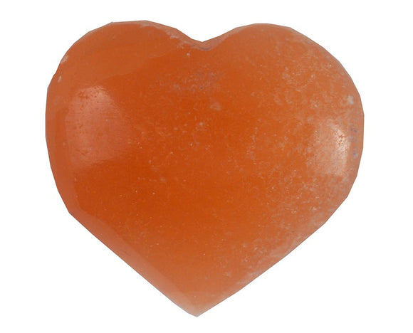 Oranž seleniit süda 7,5 cm