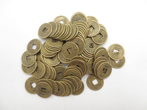 Hiina õnnemündid 1,5 cm, 6 tk. kpl.